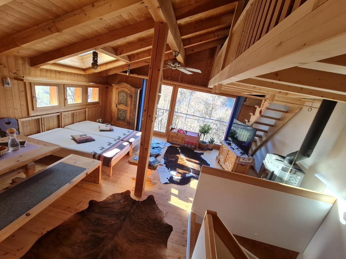 Ferienhaus & Ferienwohnung Winay Wayna Gotschna Blick Klosters Exterior foto